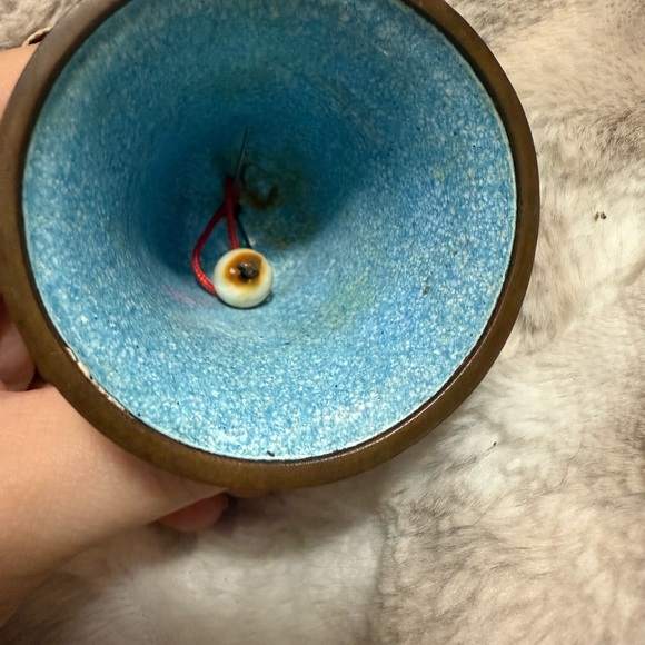 Nutcracker Christmas Cloisonne Bell enamel Ornament - Picture 6 of 6